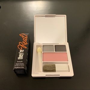 Clinique Eye+Cheek Pallet & Benefit They’re Real